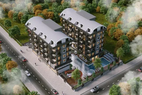 Apartment for sale  in Alanya, Antalya, Turkey, 1 bedroom, 60.4m2, No. 223562 – photo 2