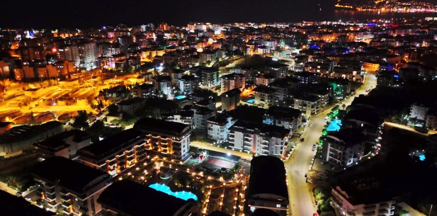 2+1 Lejlighed  i Alanya, Antalya, Tyrkiet Nr. 216652