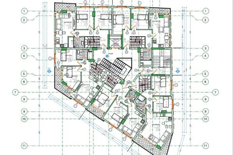 3+1 Takleilighet  i Alanya, Antalya, Tyrkia Nr. 215498 - 14