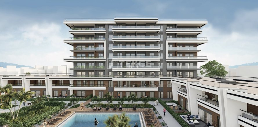 ویلا در  Izmir ، ترکیه 4 خوابه ، 200 متر مربع.  شماره 212585