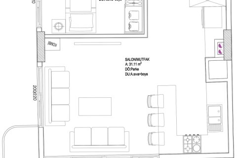 Wohnung  in Mugla, Türkei Nr. 224188 - 4