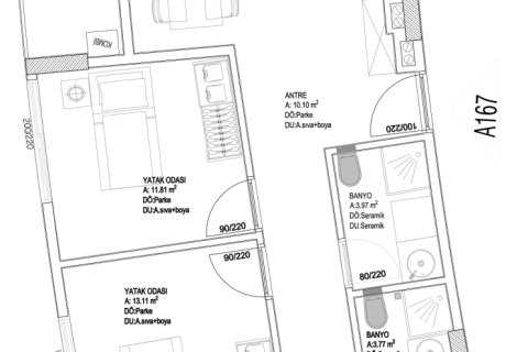 Wohnung  in Mugla, Türkei Nr. 224185 - 4