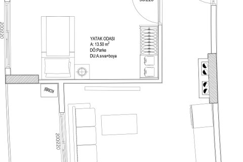 Wohnung  in Mugla, Türkei Nr. 224183 - 3