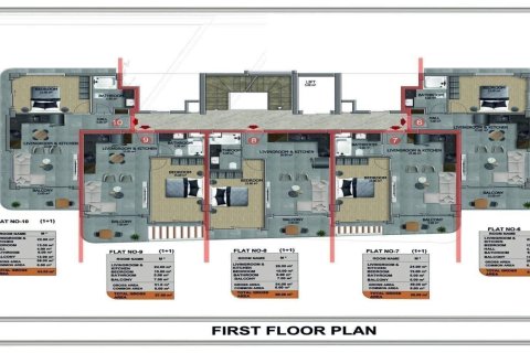 1+1 Wohnung  in Kestel, Antalya, Türkei Nr. 229107 - 21