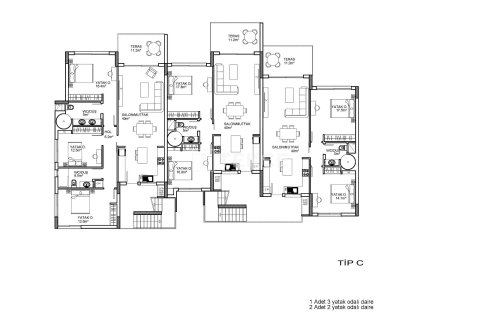 Продажа квартиры  в Гирне, Северный Кипр 3+1, 112м2, №212540 – фото 16