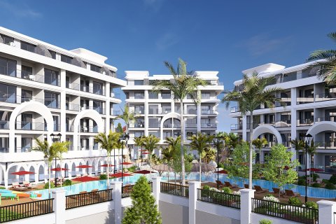 1+1 Leilighet  i Alanya, Antalya, Tyrkia Nr. 212536 - 2
