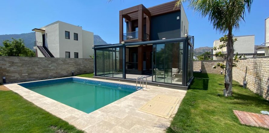 Вилла 3+1 в Бодруме, Мугла, Турция №212370