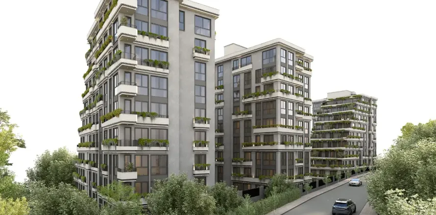 Квартира 3-х ком. в Стамбуле, Турция №217043