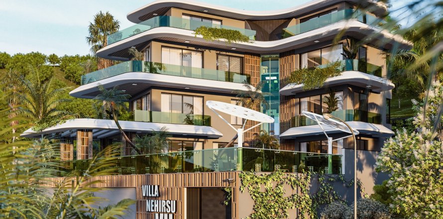 Lejlighed  i Alanya, Antalya, Tyrkiet Nr. 214835