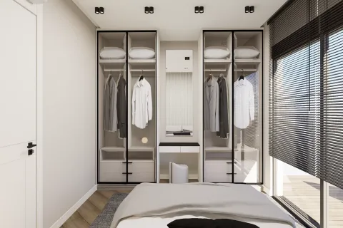 آپارتمان در Aksu ، ترکیه 1 خوابه ، 91 متر مربع. شماره 220084 - 2