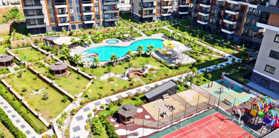 2+1 Lejlighed i Alanya, Antalya, Tyrkiet Nr. 216496