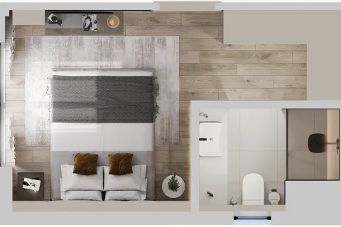 2+1 Leilighet i Mugla, Tyrkia Nr. 220264 - 19