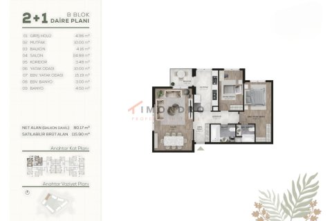 4+1 Leilighet i Basaksehir, Istanbul, Tyrkia Nr. 219862 - 24