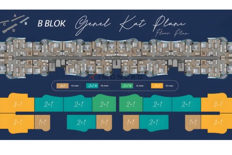 Продажа квартиры  в Пендике, Стамбуле, Турция 3+1, 148м2, №221209 – фото 25