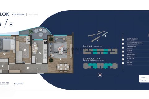 Apartment for sale  in Pendik, Istanbul, Turkey, 2 bedrooms, 96m2, No. 221208 – photo 24