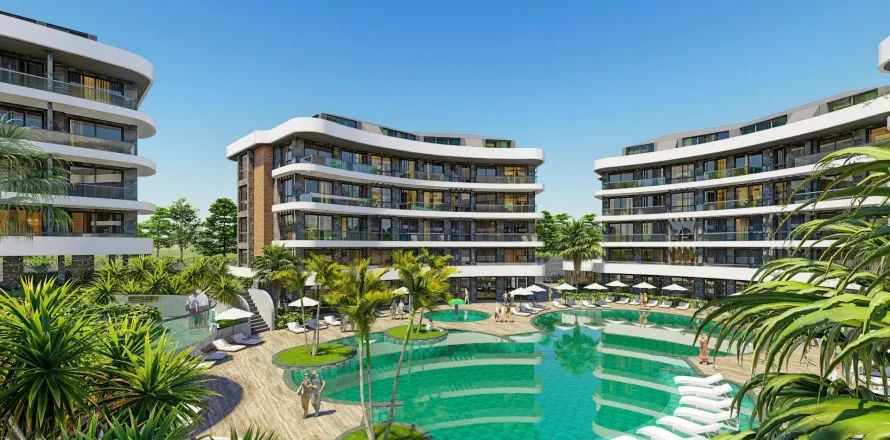 4+1 Wohnung  in Oba, Antalya, Türkei Nr. 219452