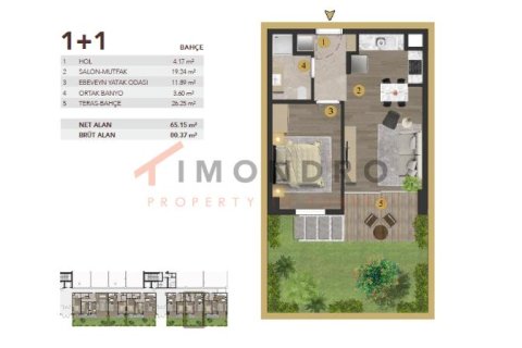 2+1 Lejlighed  i Zeytinburnu, Istanbul, Tyrkiet Nr. 217267 - 16