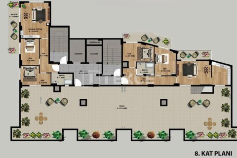 1+1 Leilighet  i Izmir, Tyrkia Nr. 217275 - 20