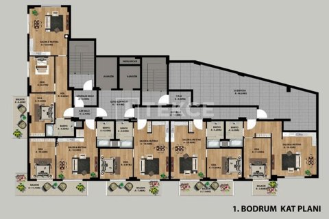 1+1 Leilighet  i Izmir, Tyrkia Nr. 217275 - 17