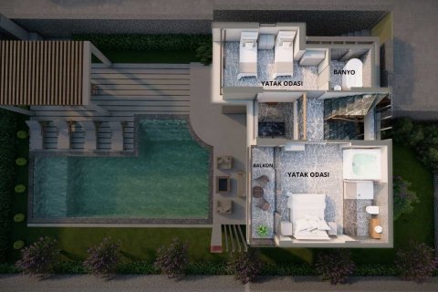 Villa  3+1  Ovacık, Muğla, Türkiye №234005 - 11
