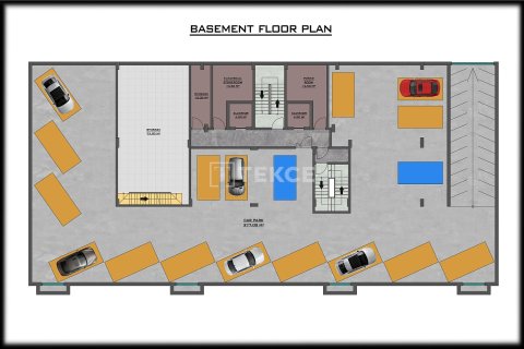 آپارتمان در  Alanya ، ترکیه 2 خوابه ، 86 متر مربع.  شماره 223347 - 23