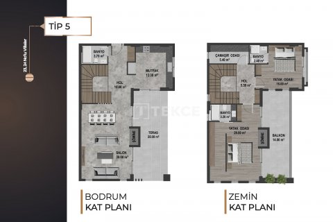 5+2 Villa  i Kusadasi, Aydin, Tyrkiet Nr. 211667 - 21