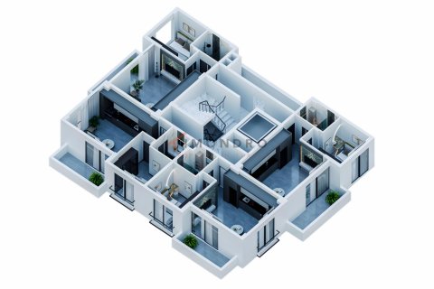 Продажа квартиры  в Аксу, Анталье, Турция 1+1, 54м2, №211642 – фото 23