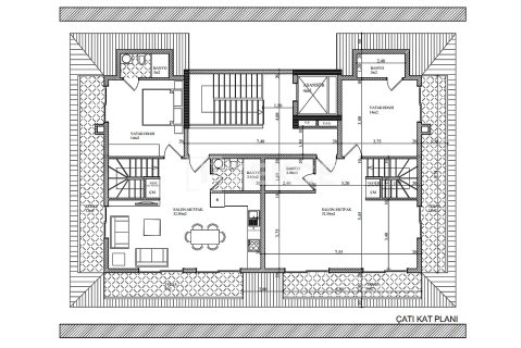 1+1 Leilighet  i Alanya, Antalya, Tyrkia Nr. 221170 - 15