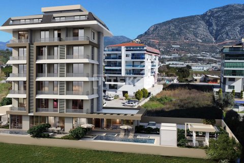 1+1 Leilighet  i Alanya, Antalya, Tyrkia Nr. 221170