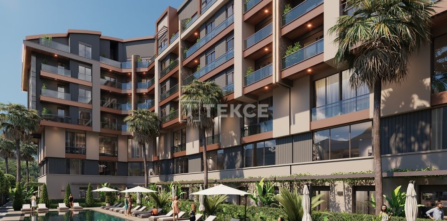 1+1 Lägenhet i Antalya, Turkiet Nr. 225464