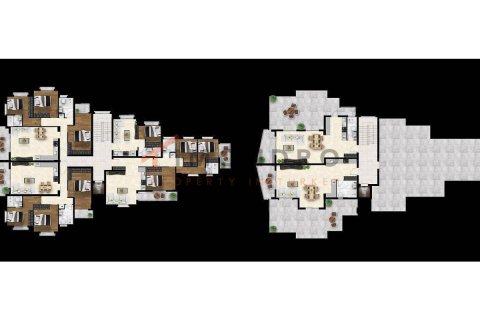 آپارتمان در فاماگوستا ، ترکیه 1 خوابه ، 200 متر مربع. شماره 215064 - 14