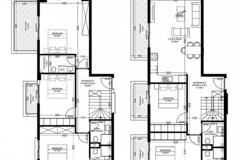 4+1 Penthouse in Yekta Golden Valley, Oba, Antalya, Turkey No. 101771