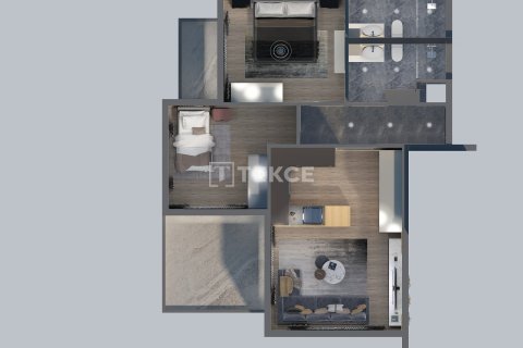 2+1 Lejlighed  i Erdemli, Mersin, Tyrkiet Nr. 237601 - 22