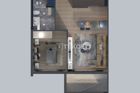 2+1 Lejlighed  i Erdemli, Mersin, Tyrkiet Nr. 237601 - 21