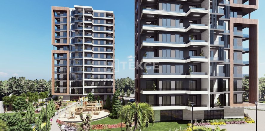 2+1 Lejlighed  i Erdemli, Mersin, Tyrkiet Nr. 237601