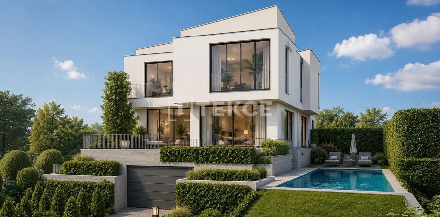 4+1 Villa in Mersin, Türkei Nr. 237598
