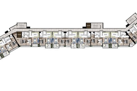 2+1 Lejlighed  i Erdemli, Mersin, Tyrkiet Nr. 237597 - 12