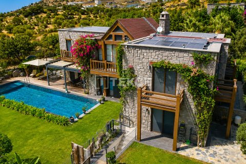 5+2 Villa  i Bodrum, Mugla, Tyrkiet Nr. 237596 - 12