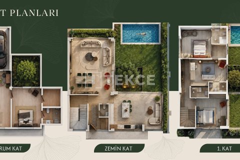 4+1 Villa in Mersin, Türkei Nr. 237599 - 22
