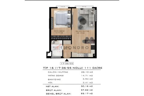 Продажа квартиры  в Стамбуле, Турция 2+1, 96м2, №212029 – фото 7