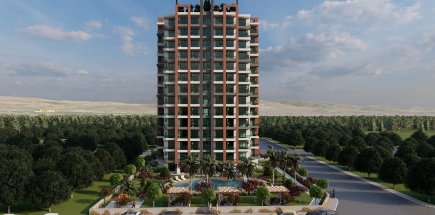 Квартира  1-х ком. в Мерсине, Турция №227894