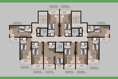 Продажа квартиры  в Мерсине, Турция студия, 30м2, №227894 – фото 13