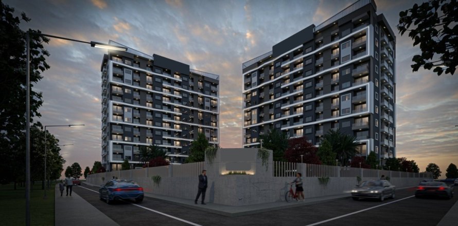 2+1 Lejlighed  i Mersin, Tyrkiet Nr. 224565