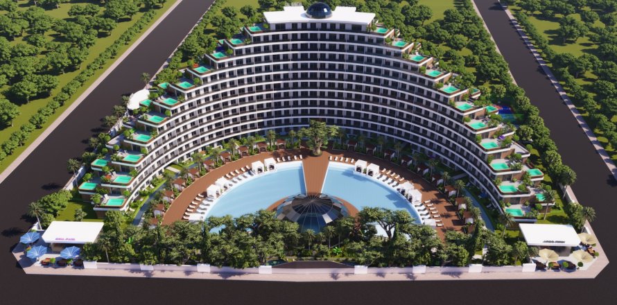 Квартира  1+1 в Анталье, Турция №223465