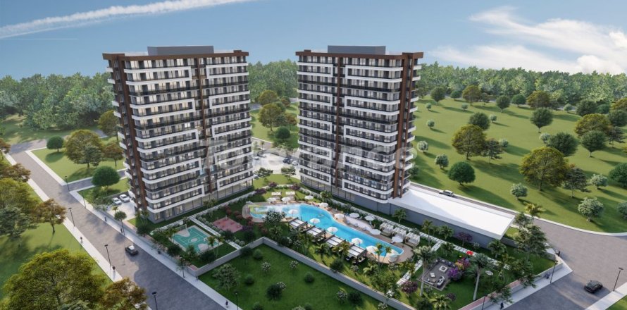 1+1 Lejlighed i Mersin, Tyrkiet Nr. 227762