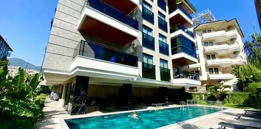 2+1 Lejlighed  i Alanya, Antalya, Tyrkiet Nr. 219515