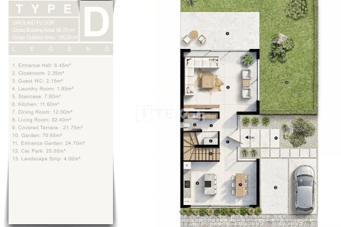 3+1 Villa  i Famagusta,  Nr. 224397 - 22