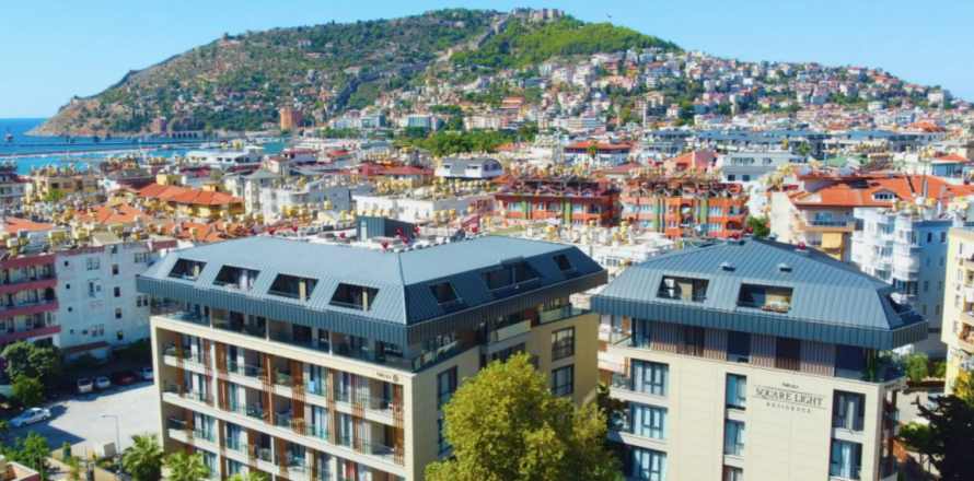 1+1 Lägenhet  i Alanya, Antalya, Turkiet Nr. 221378