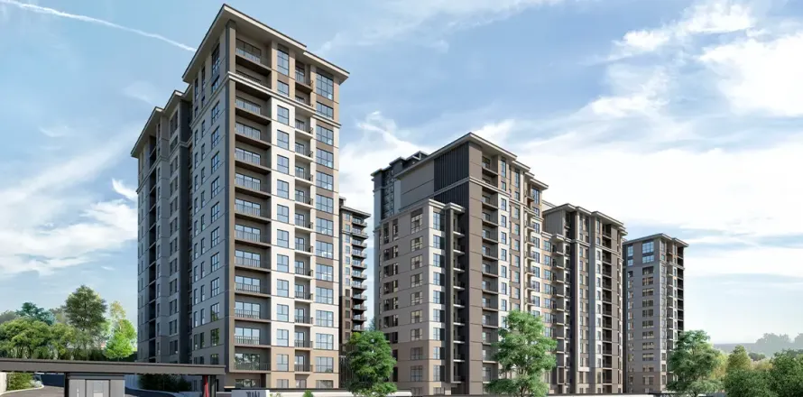 Квартира  3-х ком. в Стамбуле, Турция №213371