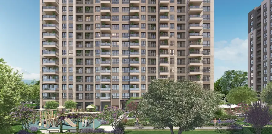 Квартира  3-х ком. в Стамбуле, Турция №213367